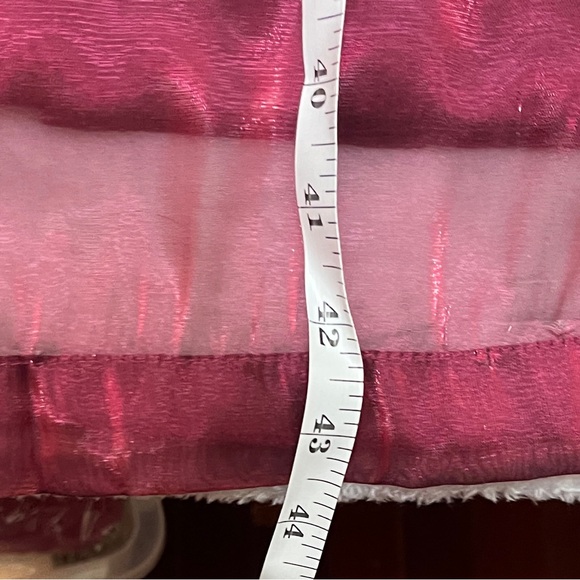 NWT Anthropologie‎ Femme Sheer Trench Coat Duster Unique Dopamine Dressing - Picture 12 of 13